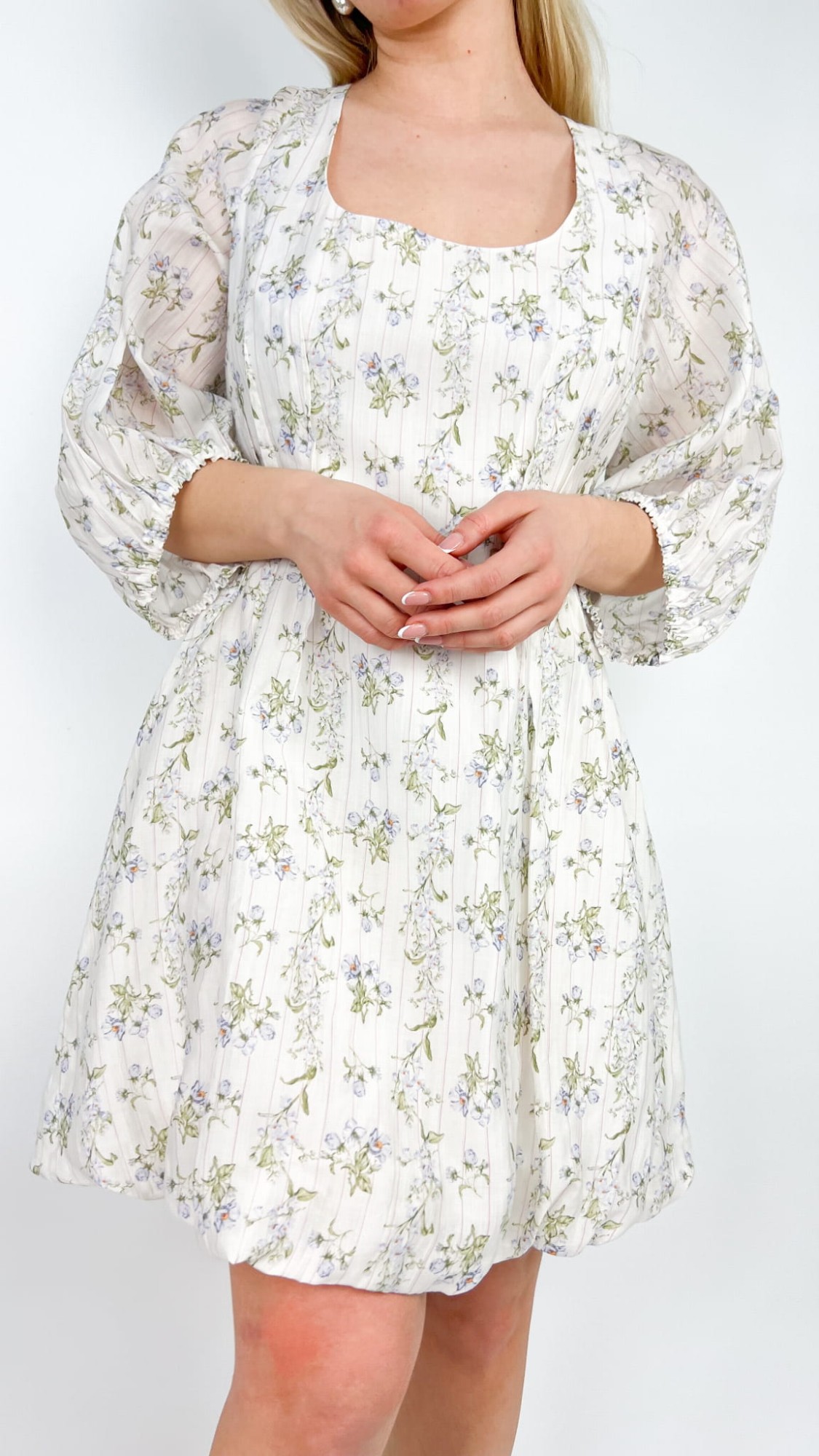 Brock Collection x  H&M sukienka kwiaty 