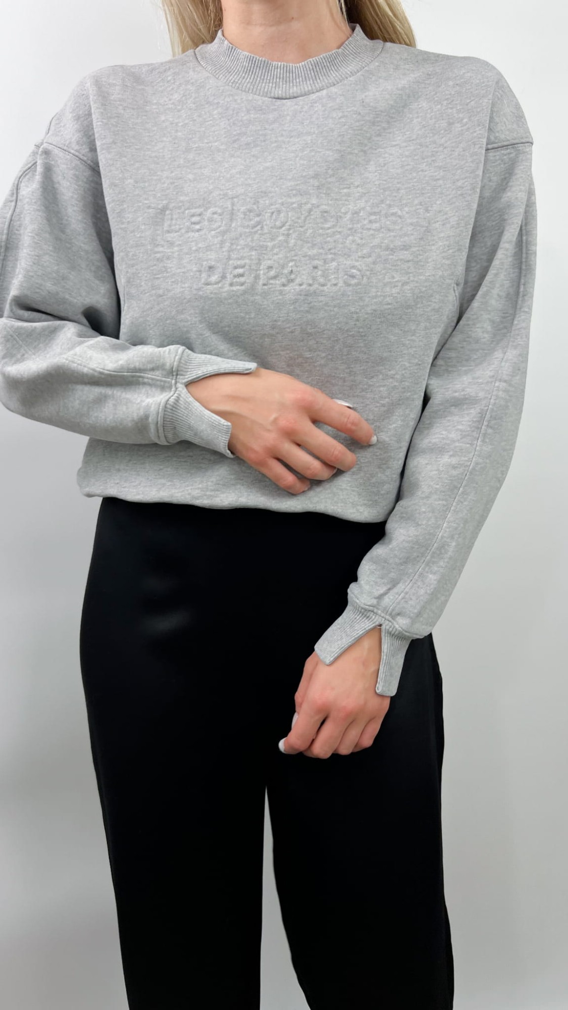 Les Coyotes De Paris bluza szara 