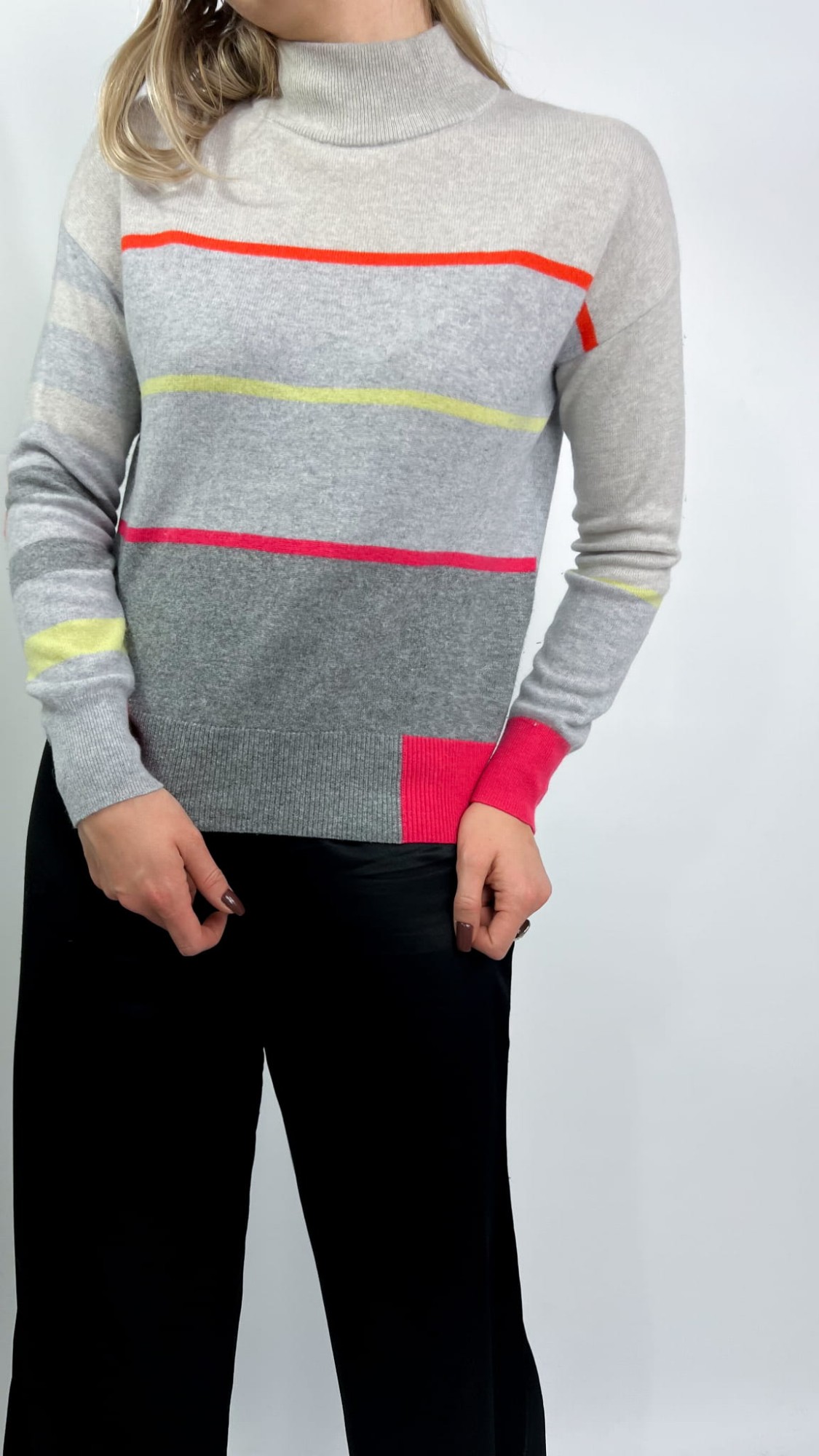 White Stuff sweter 100% kaszmir 