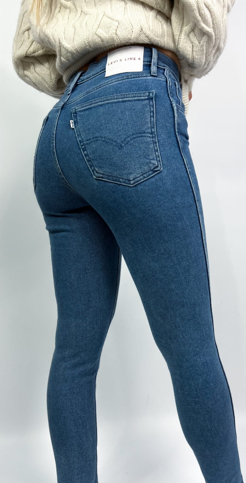 Levi's line 8 spodnie jeansowe 