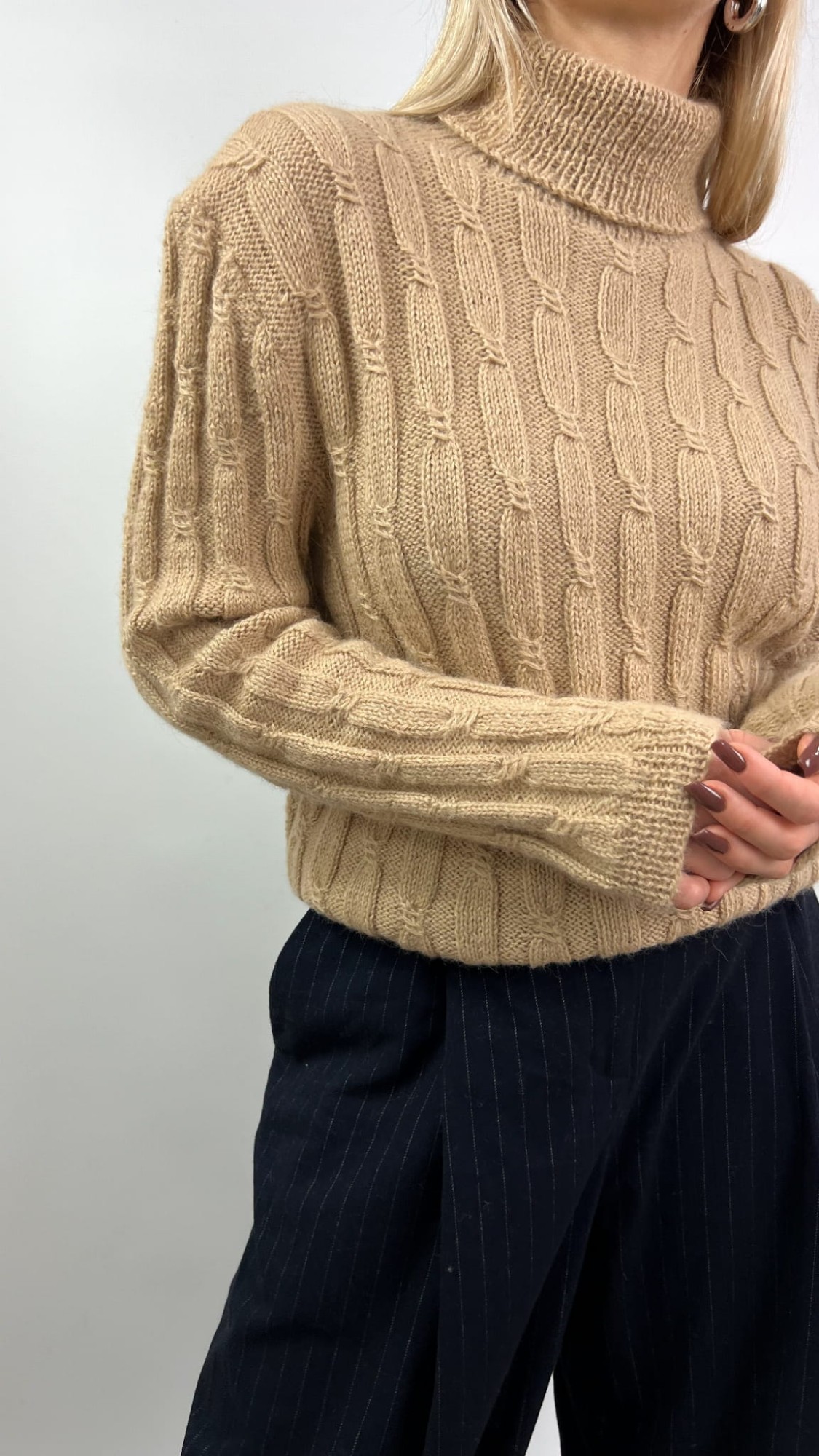 Golf handmade wełniany 