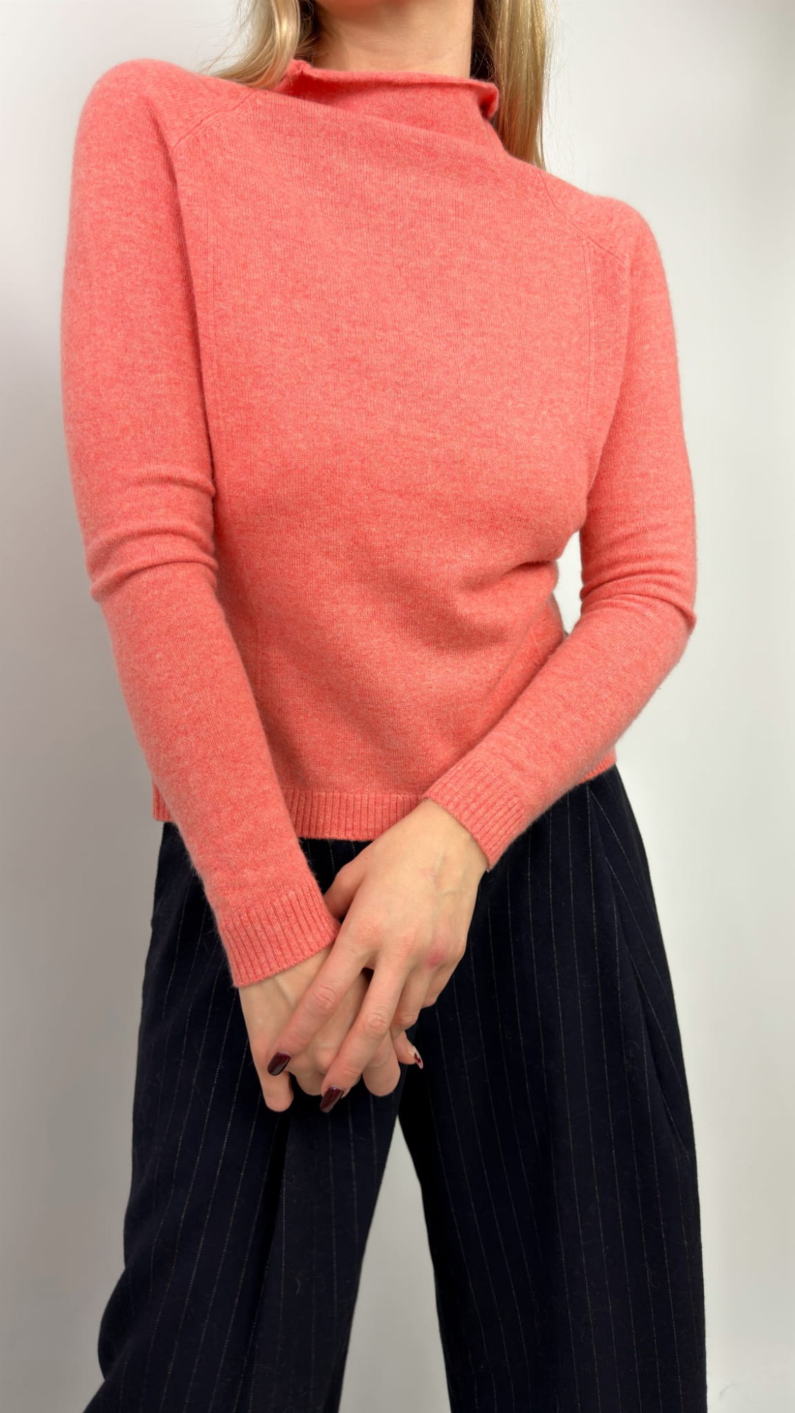 WoolLand Norway półgolf 100% kaszmir 