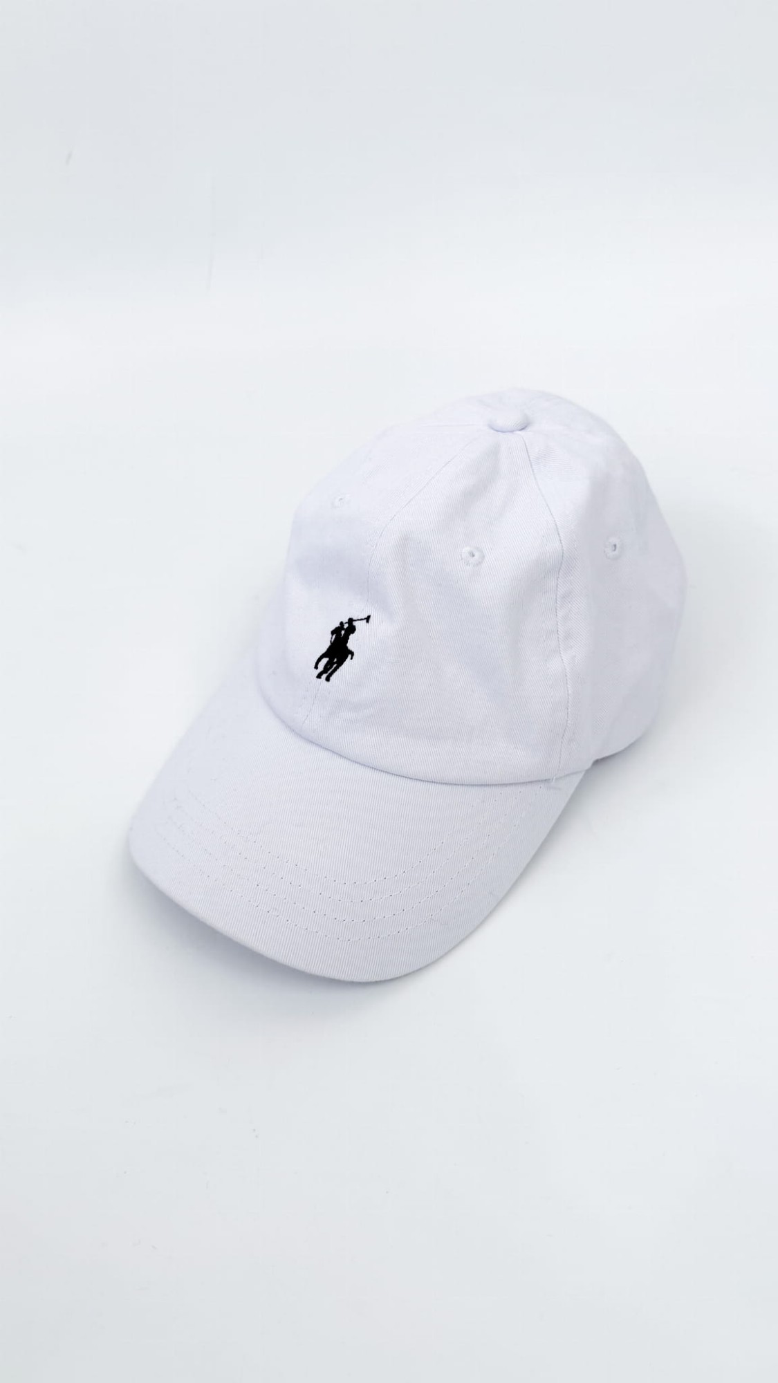 Ralph Lauren czapka kaszkiet biała 