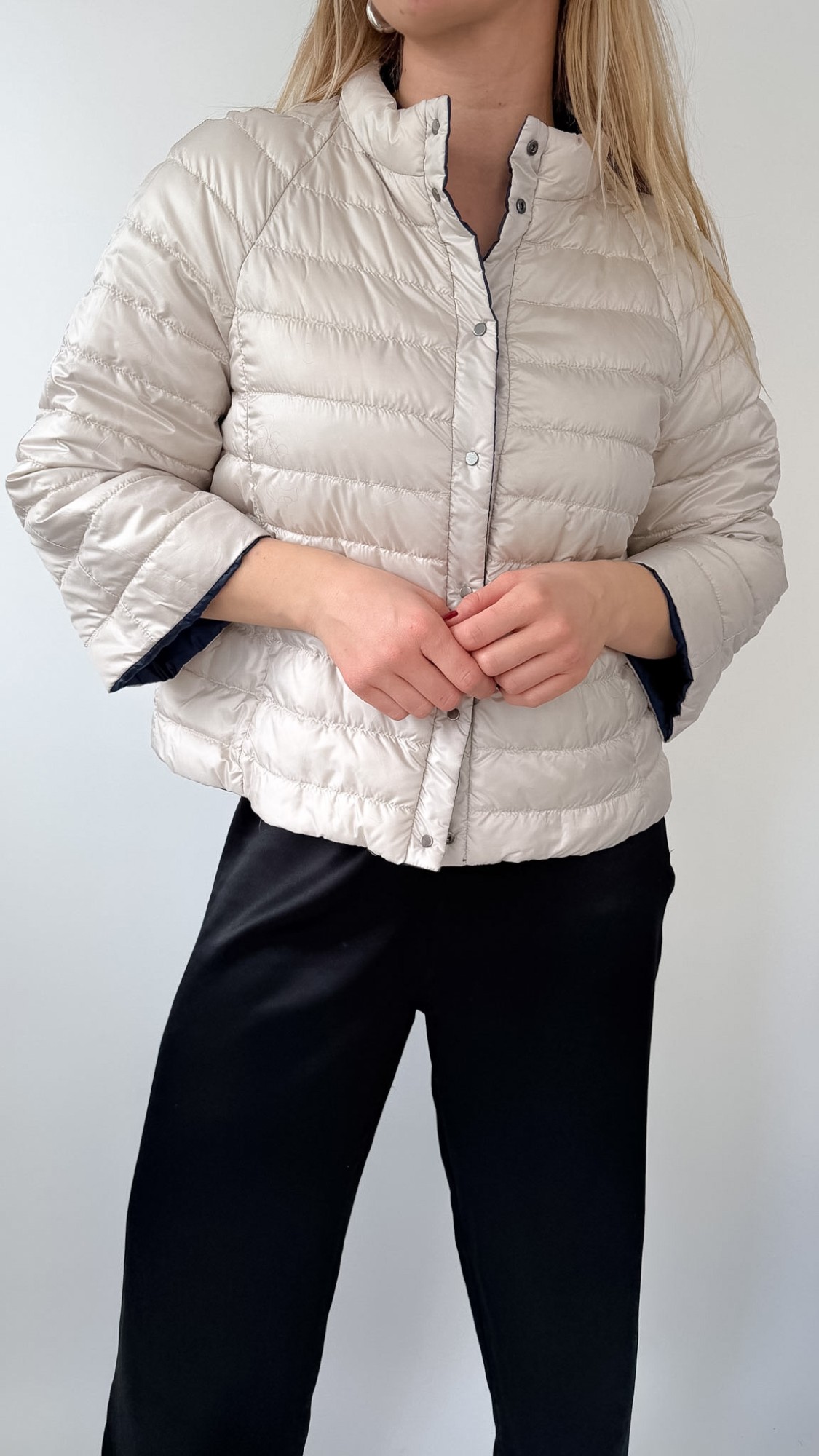 Weekend Max Mara kurtka puchowa dwustronna 