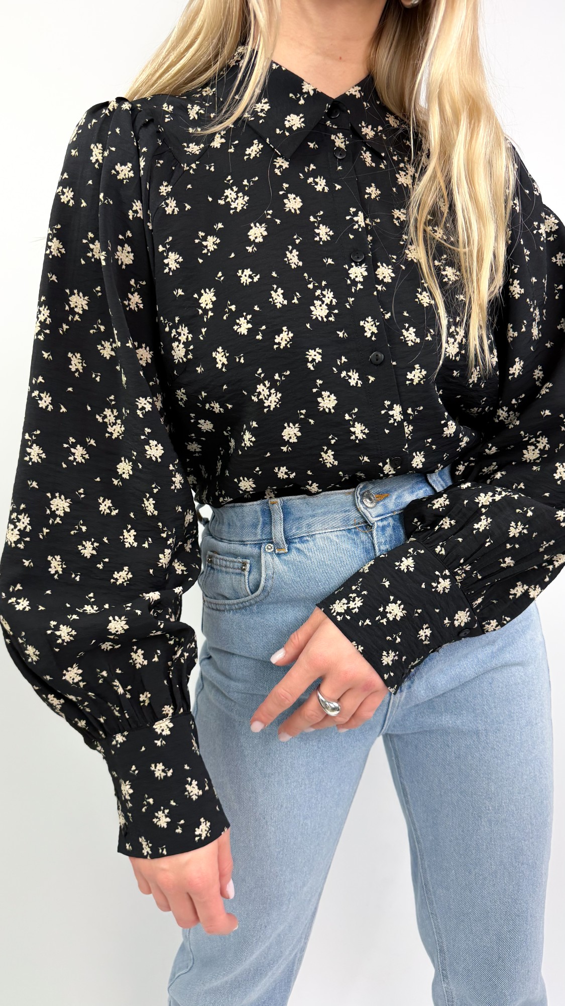 MSCH Copenhagen koszula w kwiaty wiskoza 