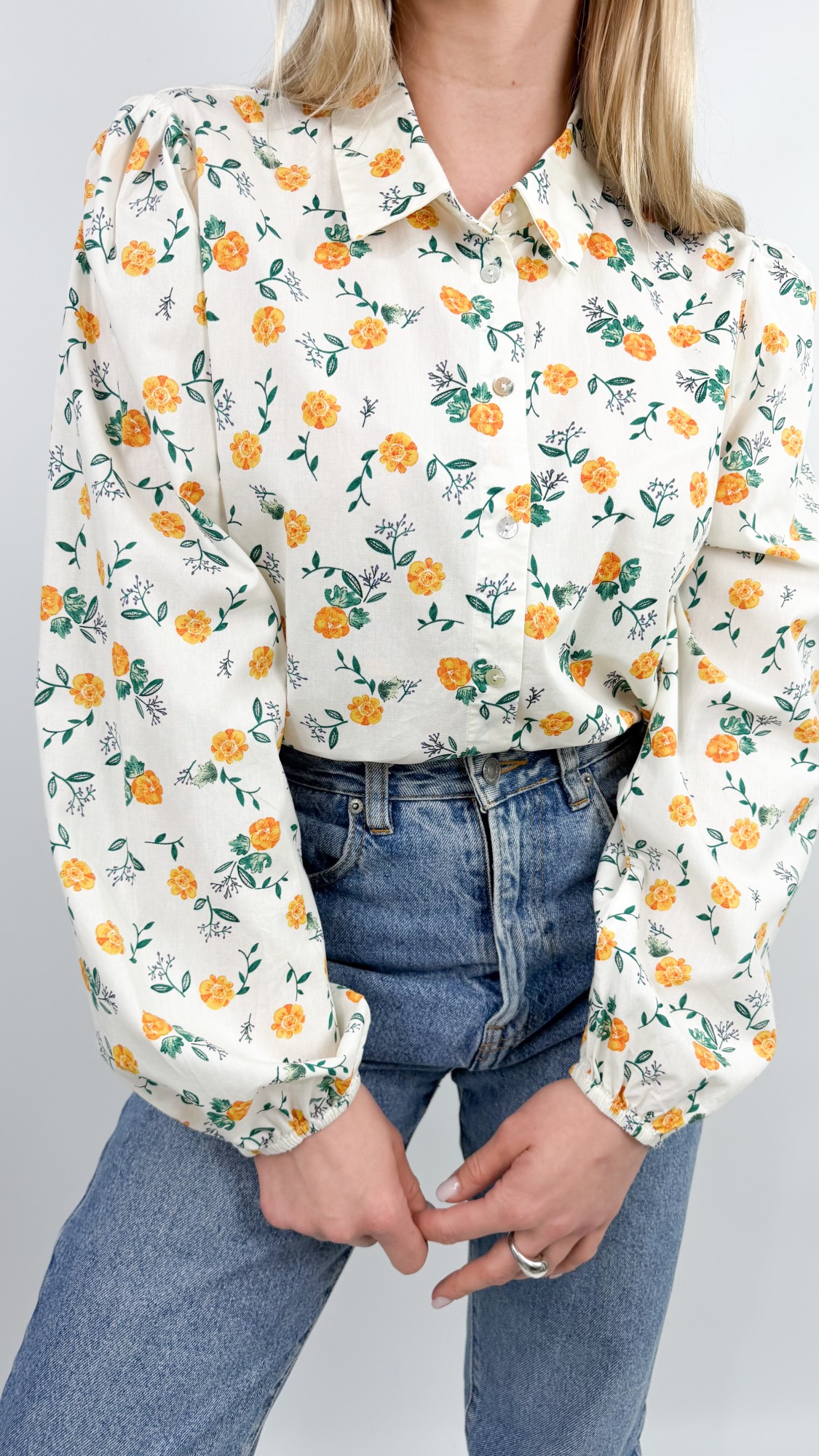 Sister Point koszula w kwiaty 