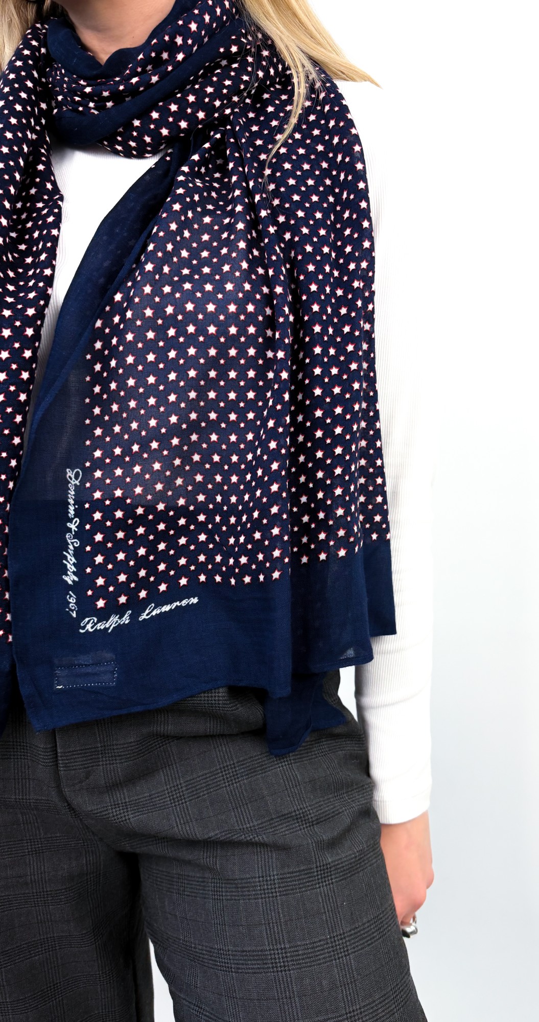 Denim&suply Ralph Lauren apaszka w gwiazdki 