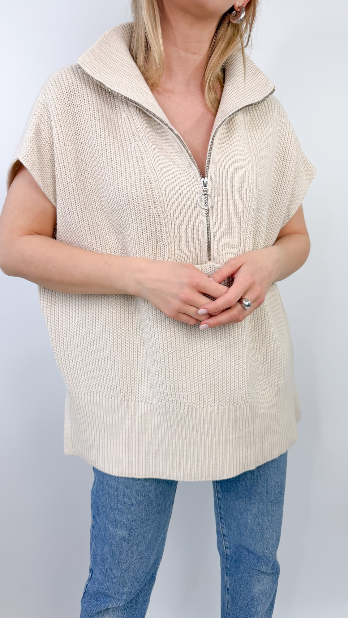 Part Two bawełniana kamizelka 