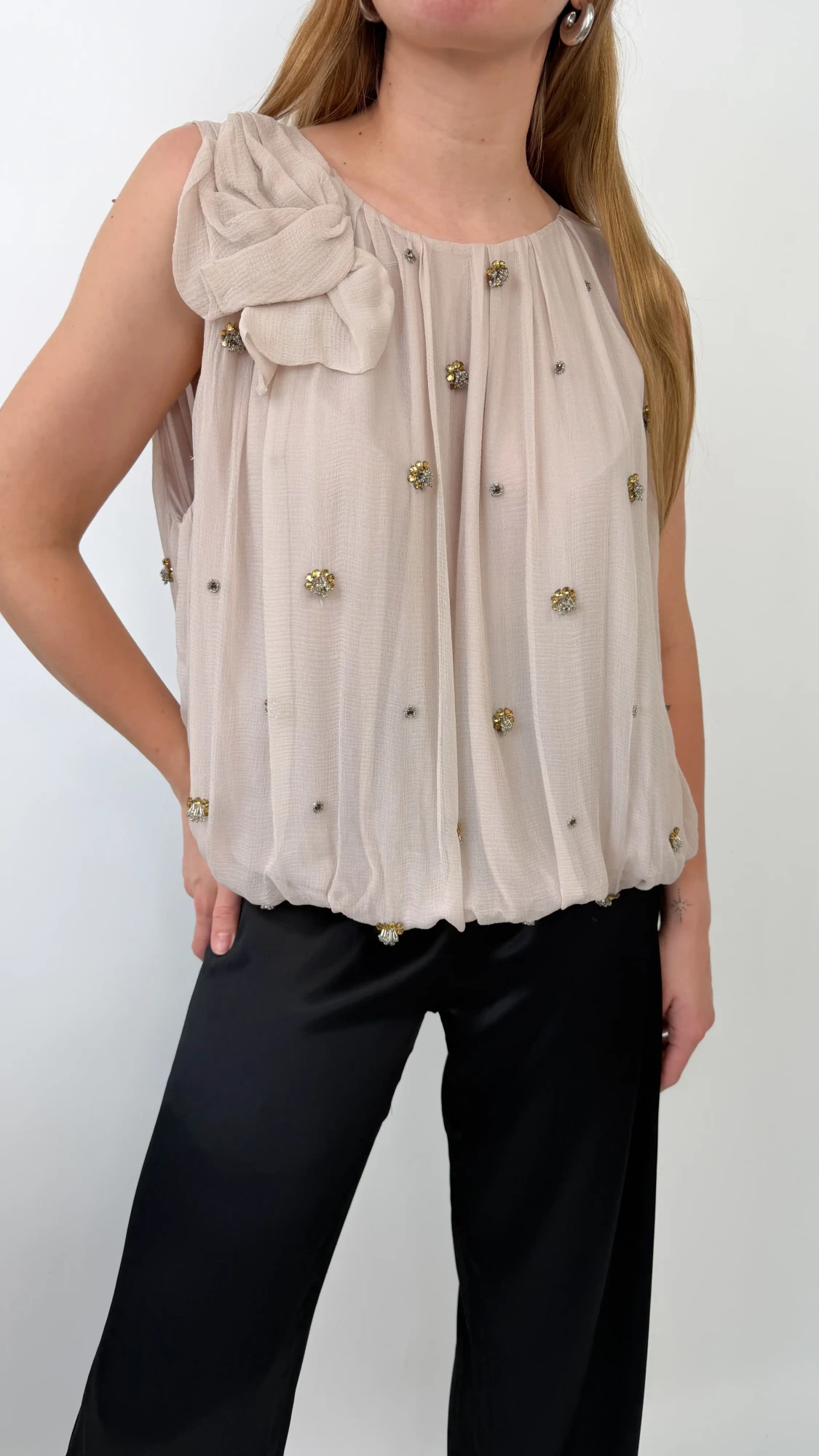 By Malene Birger bluzka 100% jedwab 